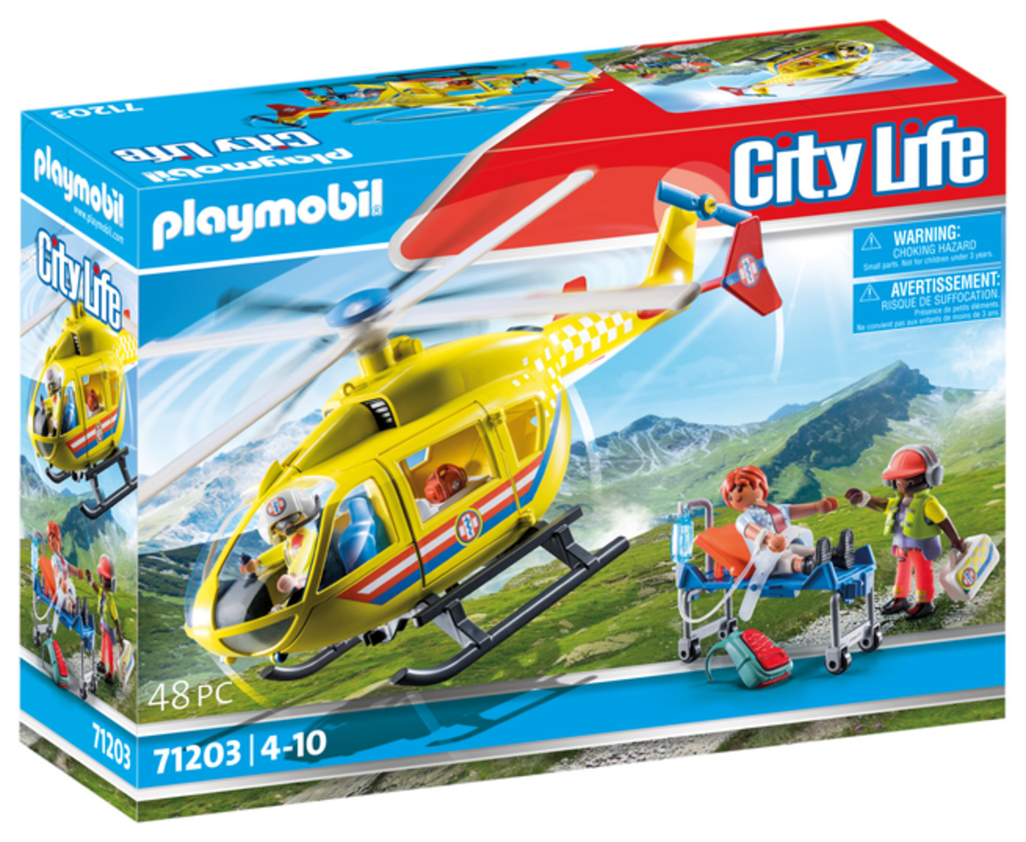 PLAYMOBIL® 71203 - Rettungshelikopter - Image 1