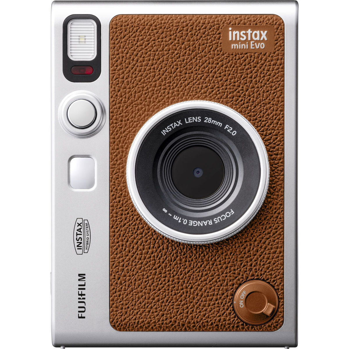 20230630141623_fujifilm_instant_fotografiki_michani_instax_mini_evo_brown.jpeg Fujifilm Camera 16812508 / INMEVBR Brown - Image 1