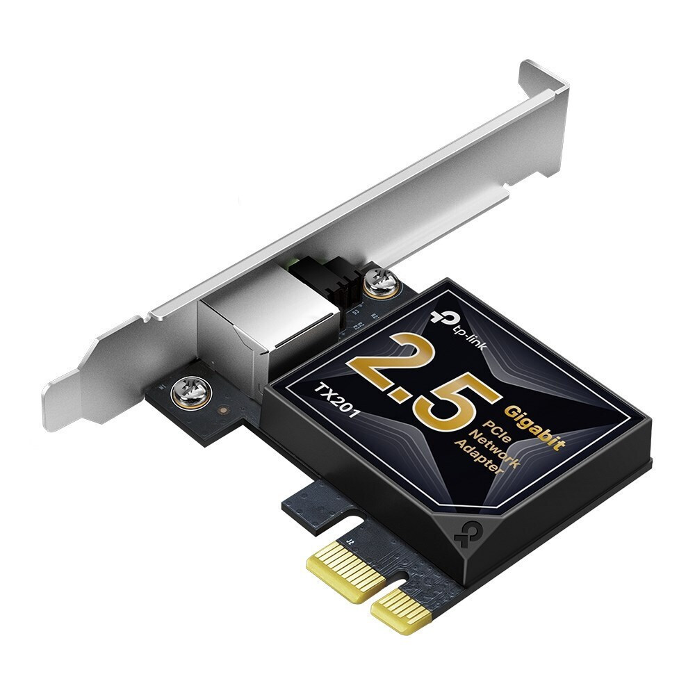 20230704144510_tp_link_tx201_v1_ensyrmati_karta_diktyou_gigabit_2_5gbps_ethernet_pci_e.jpeg TP-LINK Network cards TX201 / TX201 Black - Image 1