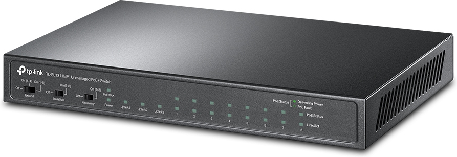 20230718125357_1977c950.jpeg TP-LINK Switch TL-SL1311MP / TL-SL1311MP Black - Image 1