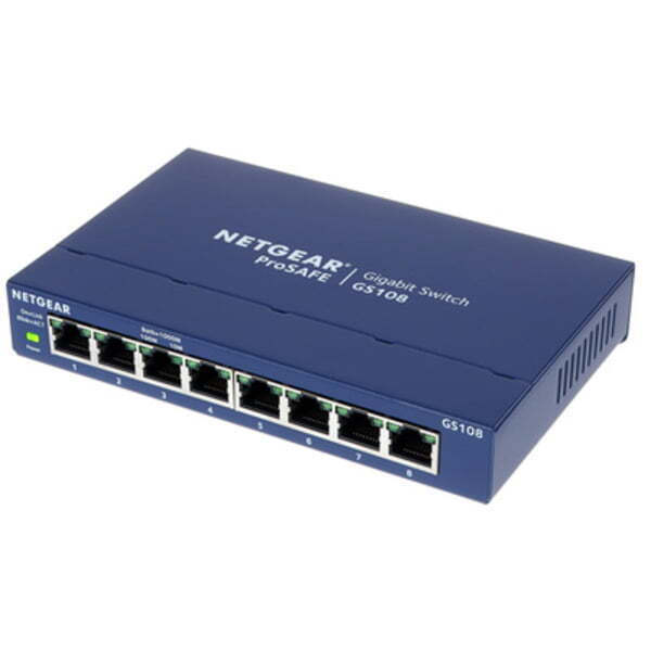 20230825114151_45a277ea.jpeg Netgear Switch GS108GE Black - Image 1