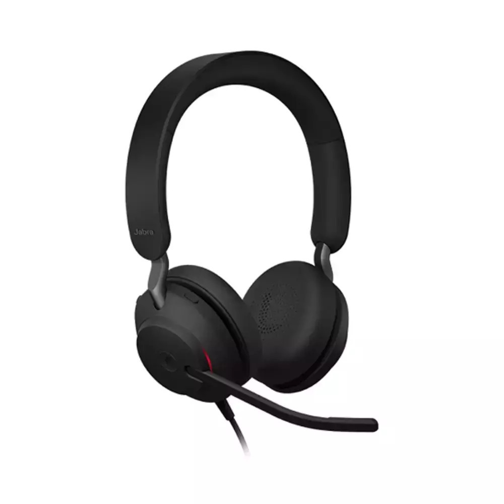 20230828122307_jabra_evolve2_40_se_usb_a_voip_headset_24189_999_999.jpeg Jabra Headset 24189-999-999 / EV402S5 Black - Image 1