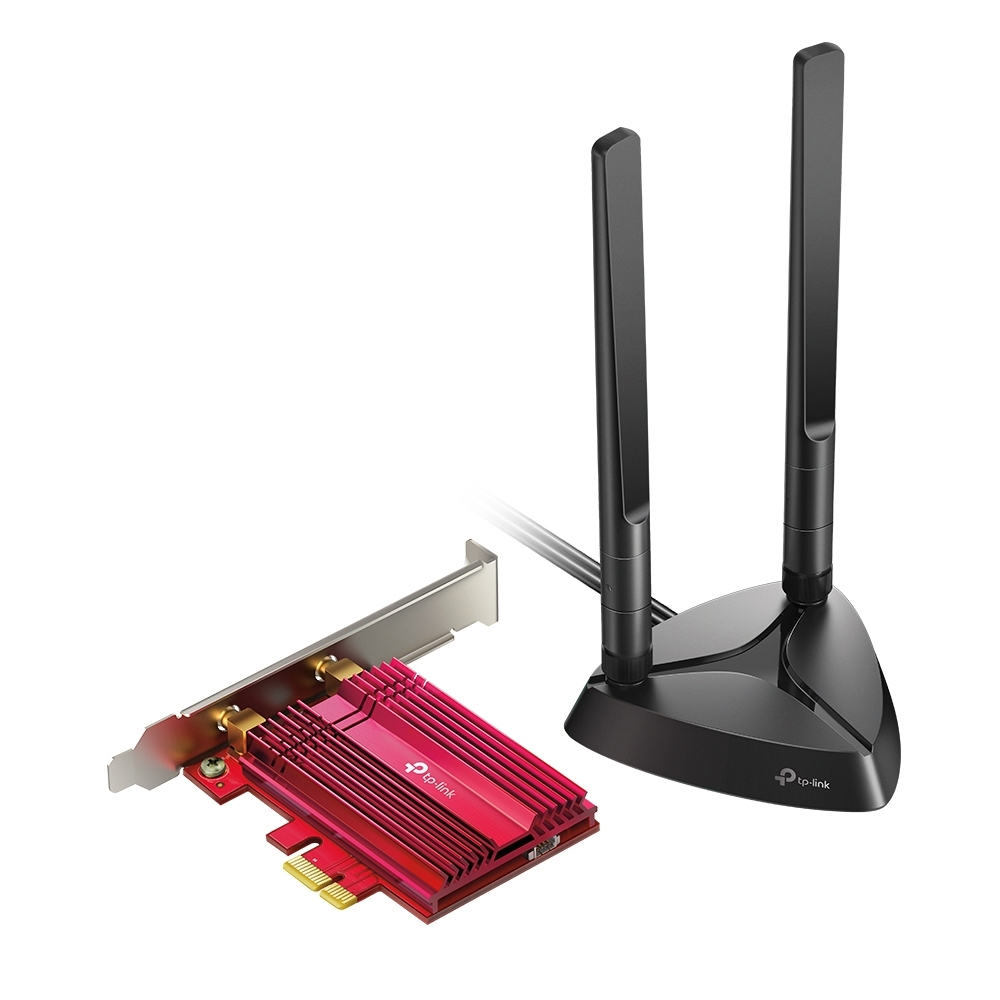 20230904135809_tp_link_archer_tx3000e_v2_asyrmati_karta_diktyou_wi_fi_6_3000mbps_pci_e.jpeg TP-LINK Network cards ARCHER TX3000E / TX3000E Black - Image 1