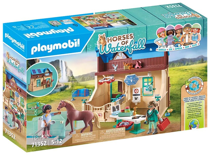 20230915110917_playmobil_horses_of_waterfall_ktiniatriki_kliniki_alogon_gia_5_12_eton_71352.jpeg PLAYMOBIL® 71352 Reittherapie Tierarztpraxis - Image 1
