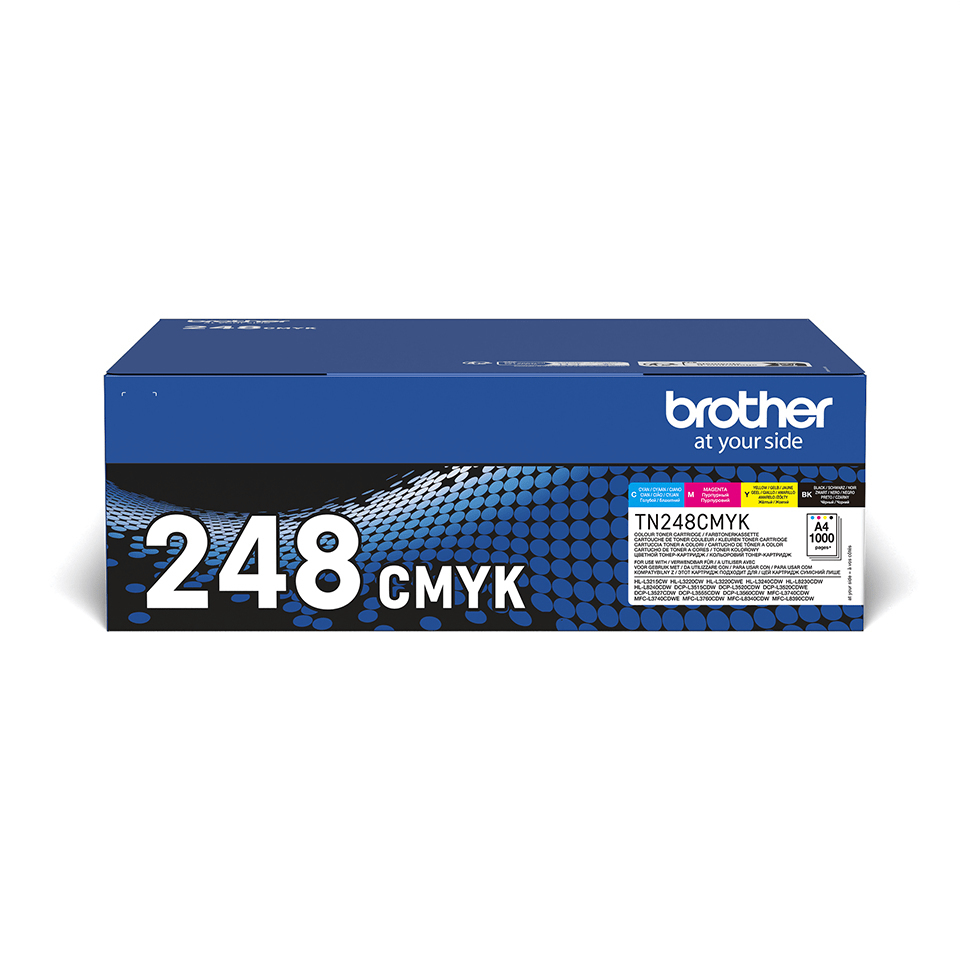 Brother Toner TN248VAL / TN-248VAL BK,C,M,Y - Image 1
