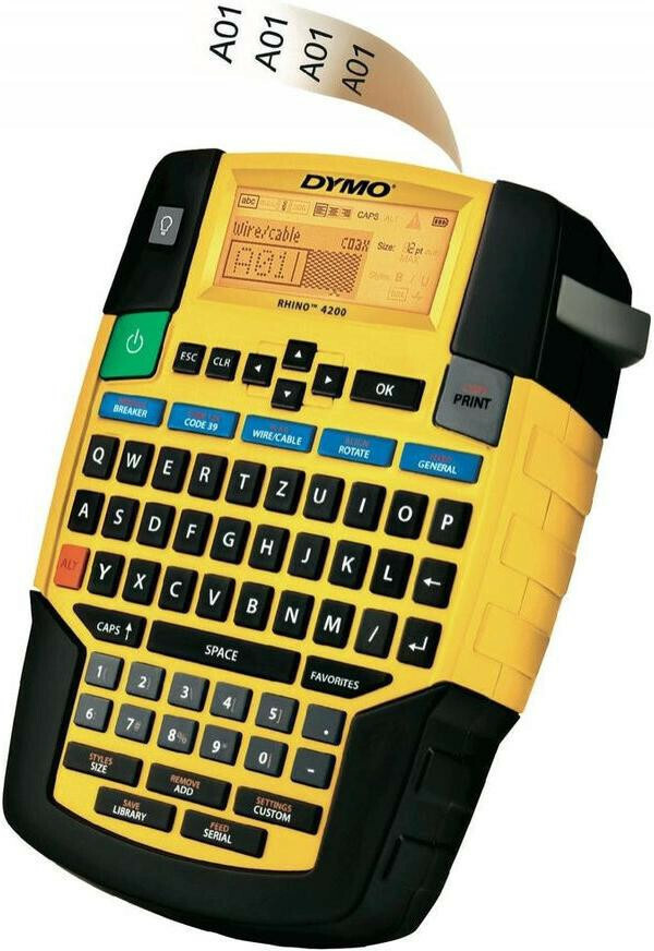 Dymo Label printer 1852998 / RH4200K Yellow - Image 1