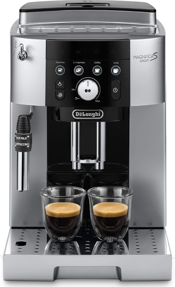 20231211101257_de_longhi_magnifica_s_smart_ecam250_23_sb_aytomati_michani_espresso_1450w_piesis_15bar_me_mylo_alesis_asimi.jpeg De'Longhi Fully automatic coffee machine ECAM250.23.SB / Magnifica S Smart ECAM250.23SB Silver - Image 1