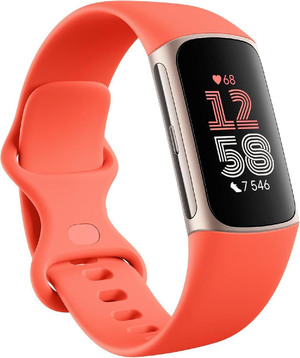 Fitbit Aktivitätsmesser Charge 6 GA05184-EU Champagnergold - Image 1