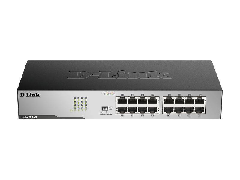20231220154627_d_link_dgs_1016d_e_unmanaged_l2_switch_me_16_thyres_ethernet.jpeg D-Link Switch DGS-1016D/E / GS1016D Black - Image 1