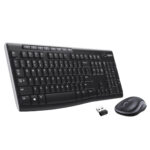 Logitech Mouse and keyboard set 920-004509 / MK270 Black