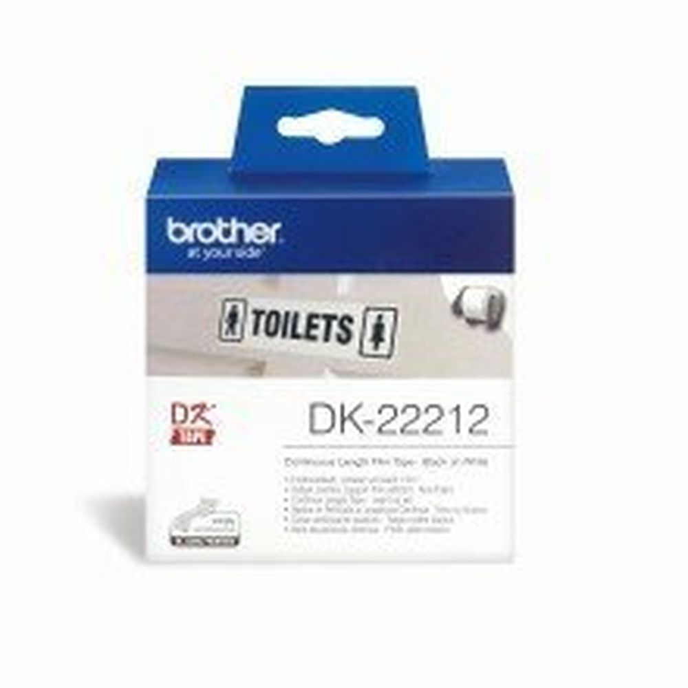 Brother Label DK22212 / DK-22212 White - Image 1