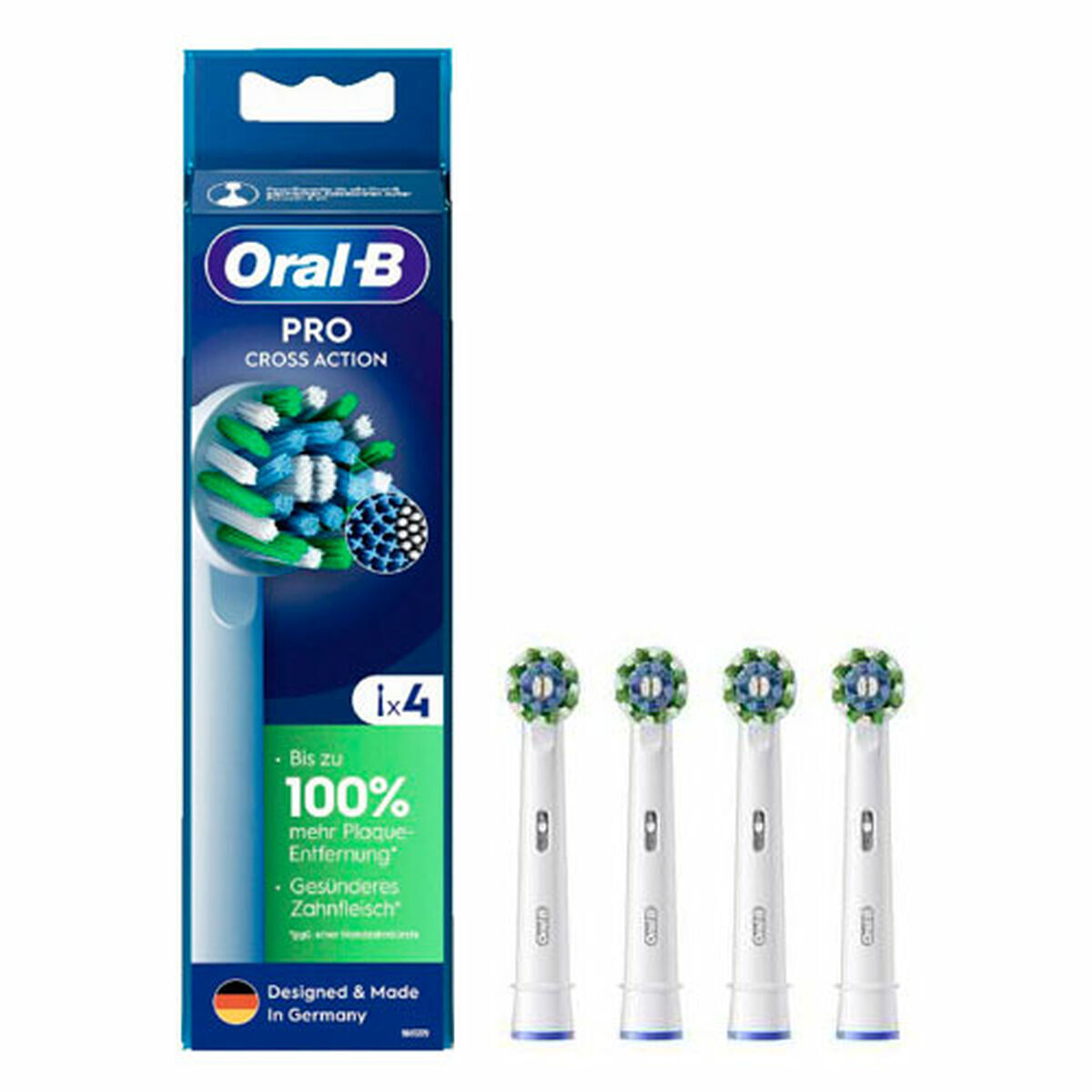 Oral-B CrossAction Aufsteckbürsten, 4er - Image 1
