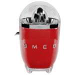 SMEG Zitruspresse CJF11RDEU Rot Edelstahl 1 m Kunststoff