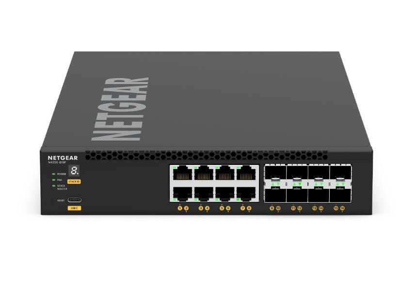 20240126122257_netgear_xsm4316_managed_l2_switch_me_8_thyres_gigabit_1gbps_ethernet_kai_8_sfp_thyres.jpeg Netgear Switch XSM4316-100NES / M4350-8X8F Black - Image 1