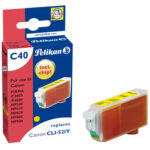 Pelikan Tinte fuer Canon CLI521Y Gelb 1021430379