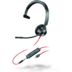 Poly Headset 8X218AA / Blackwire 3315 MS Black