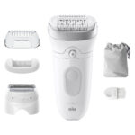 Braun Silk-épil 7 7-041 Epilierer Weiss Silber