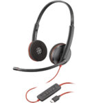 Poly Headset 8X228A6 / Blackwire 3220 Black
