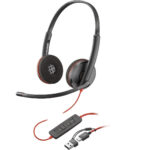 Poly Headset 8X228AA / Blackwire 3220 Black