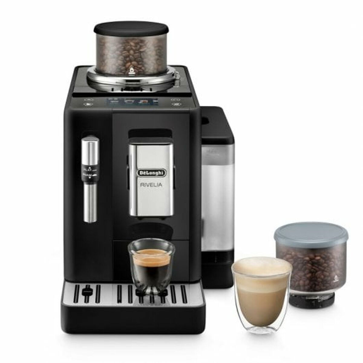 De'Longhi Fully automatic coffee machine EXAM440.35.B / Rivelia Black - Image 1