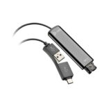 Poly Adapter 786C6AA / DA75 USB to QuickDisconnect Black