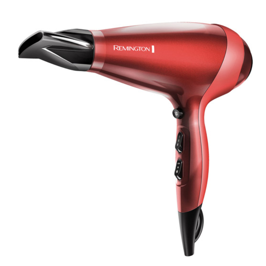 20240508132423_remington_epagelmatiko_pistolaki_mallion_me_fysouna_2400w_ac9096.jpeg Remington Silk, AC9096, Haartrockner, Rot - Image 1