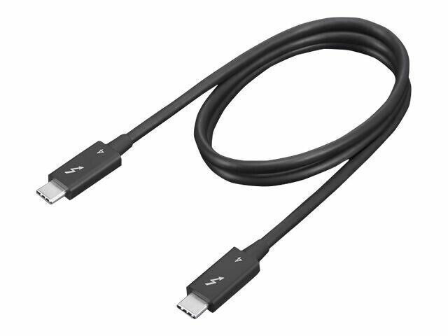 Lenovo Cable 4X91K16968 / Thunderbolt 4 USB-C Black - Image 1