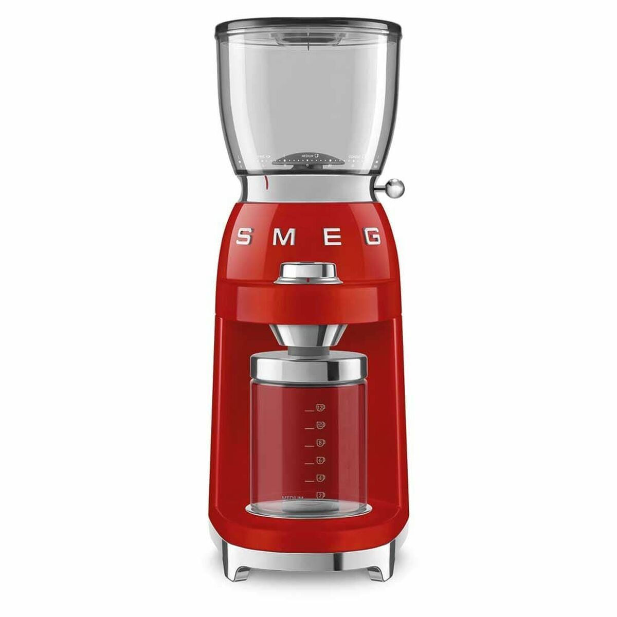 SMEG Kaffeemuehle CGF11RDEU Rot - Image 1