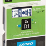 Dymo Ribbon S0720540 / 45014 Blue on White