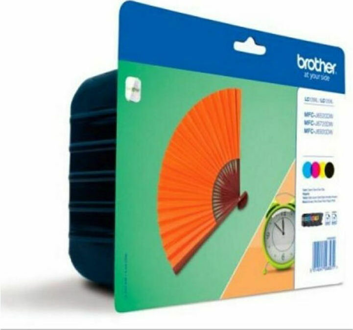 Brother Ink LC129XLVALBP / LC-129XLVALBP XL Multipack in Blister BK,C,M,Y - Image 1