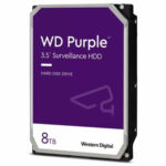 WD Purple  8TB 5400RPM SATA-3 256MB Surveillance