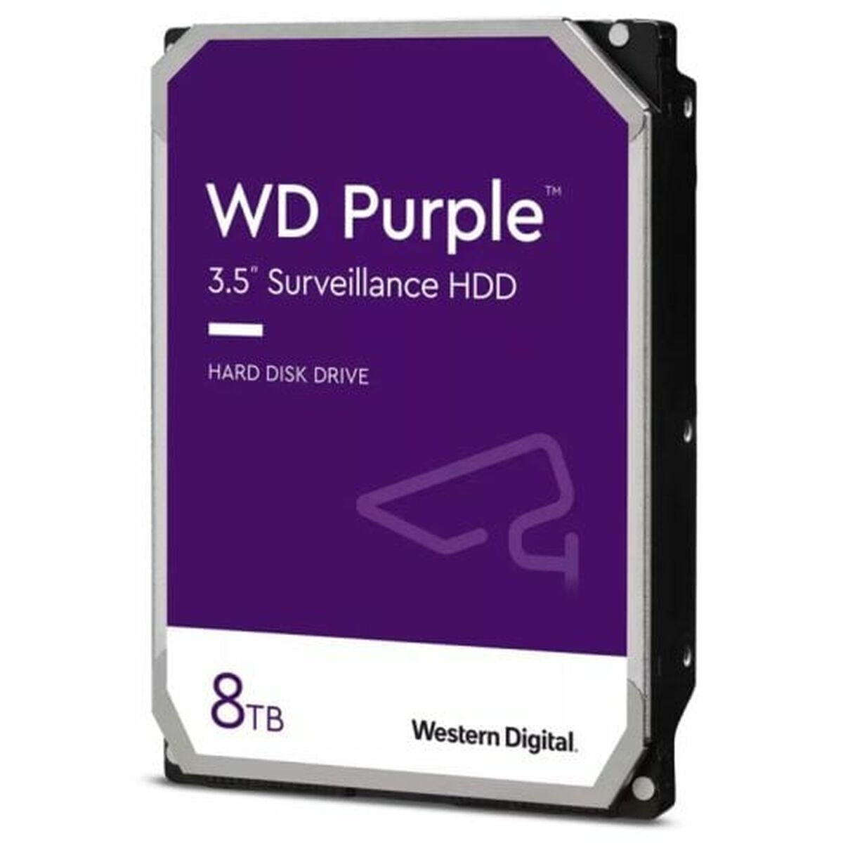 WD Purple  8TB 5400RPM SATA-3 256MB Surveillance - Image 1