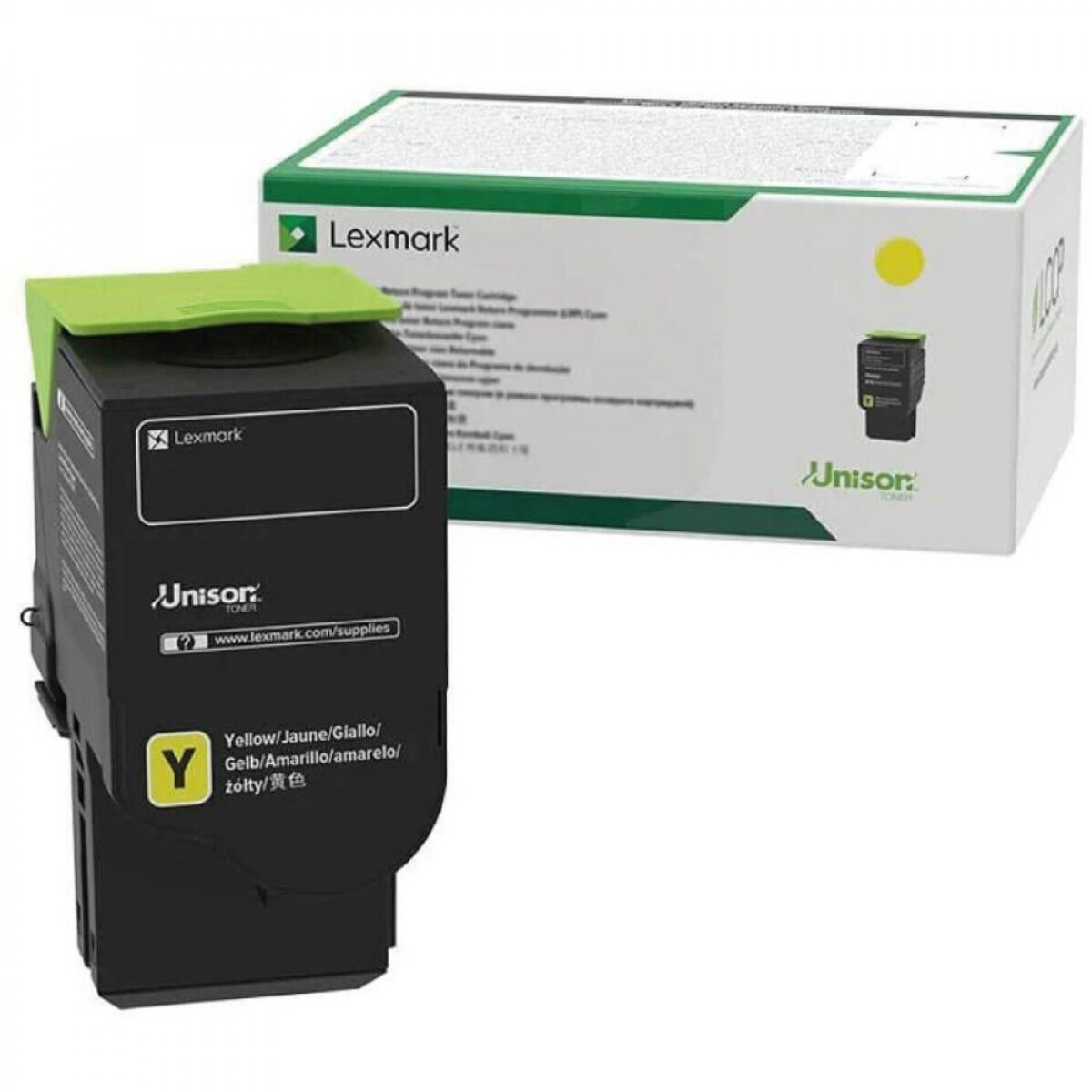 Lexmark Toner 75M20Y0 Yellow - Image 1