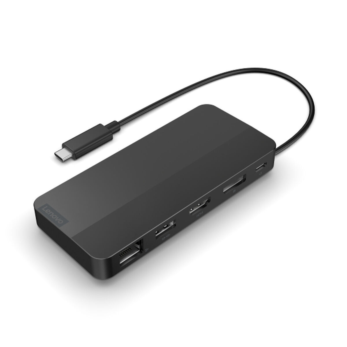 20240809150135_lenovo_travel_usb_c_docking_station_me_hdmi_displayport_4k_ethernet_mayro.jpeg Lenovo Docking station 40B90000WW / USB-C-Reisedock Black - Image 1