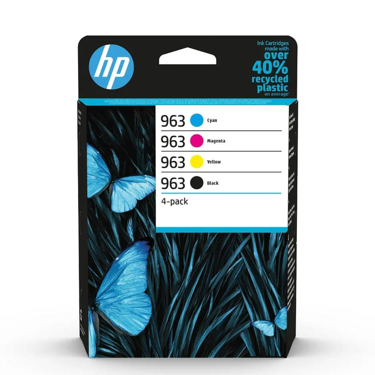 20240809151335_hp_963_paketo_4_melanion_ektypoti_inkjet_kitrino_kyano_matzenta_mayro_6zc70ae.jpeg HP Ink 6ZC70AE / 963 Multipack BK,C,M,Y - Image 1