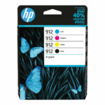 HP Ink 6ZC74AE / 912 Multipack BK,C,M,Y