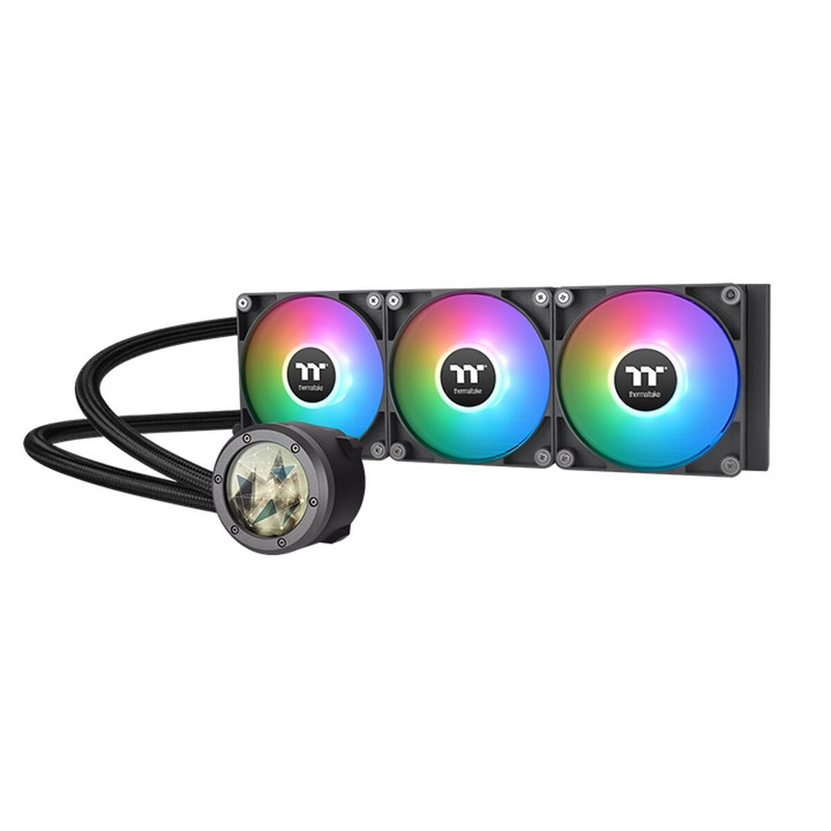 Thermaltake Water cooling CL-W384-PL12SW-A / TH360 V2 Ultra ARGB Sync  Black - Image 1