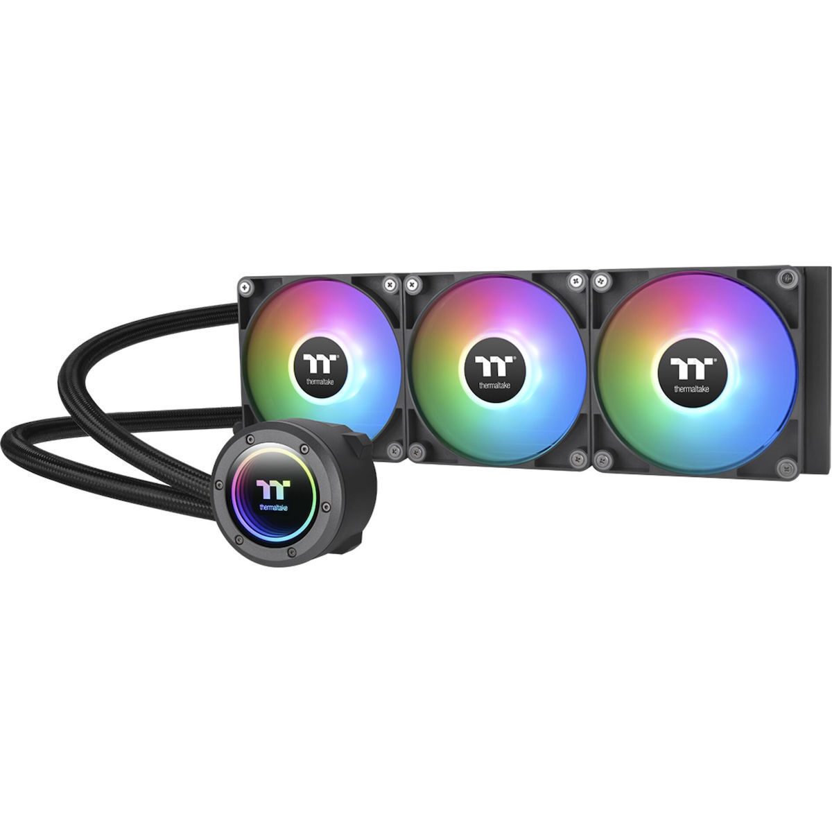 Thermaltake Water cooling CL-W362-PL12SW-A / TH360 ARGB Sync V2  Black - Image 1