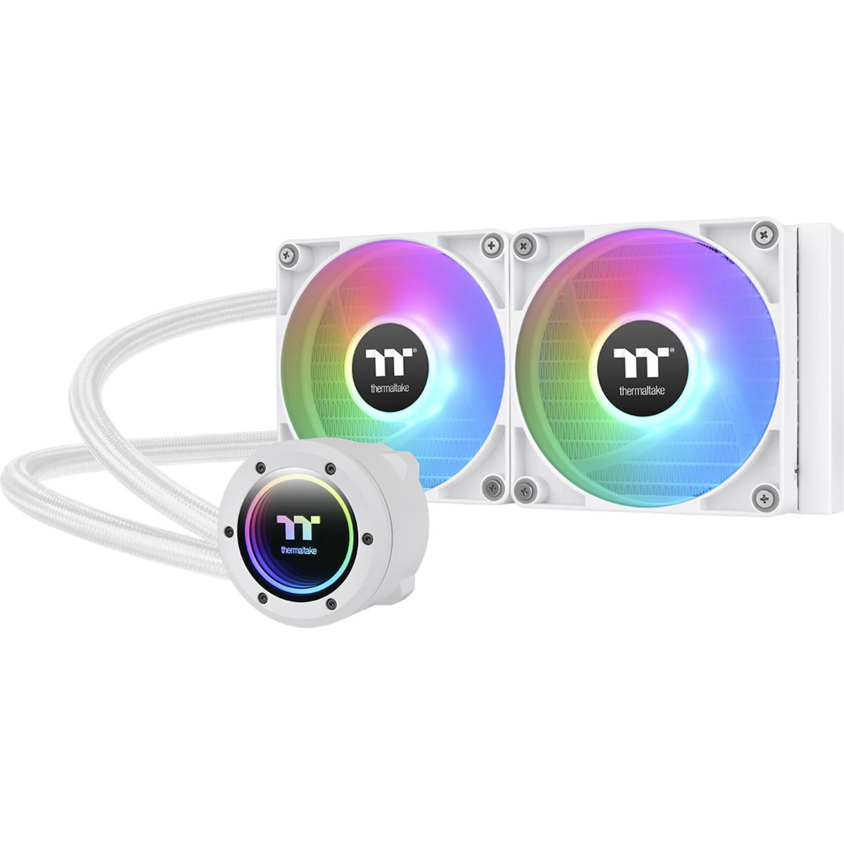 Thermaltake Water cooling CL-W364-PL12SW-A / TH240 V2 ARGB Sync  White - Image 1