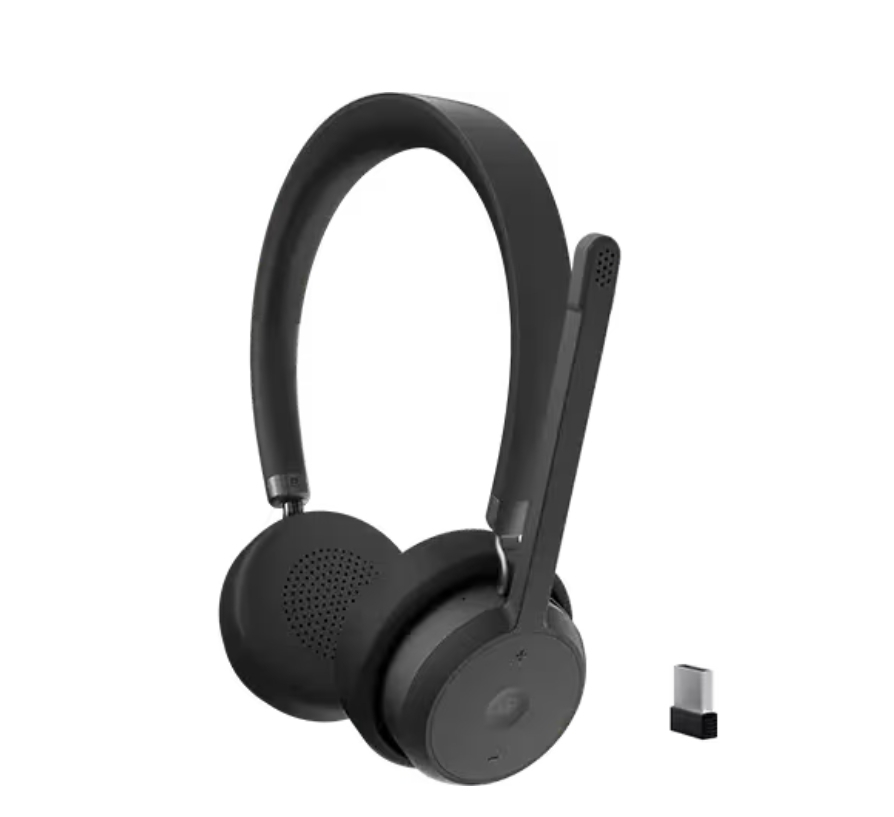 Lenovo Headset 4XD1M80020 / Wireless VoIP MS-Teams Black - Image 1