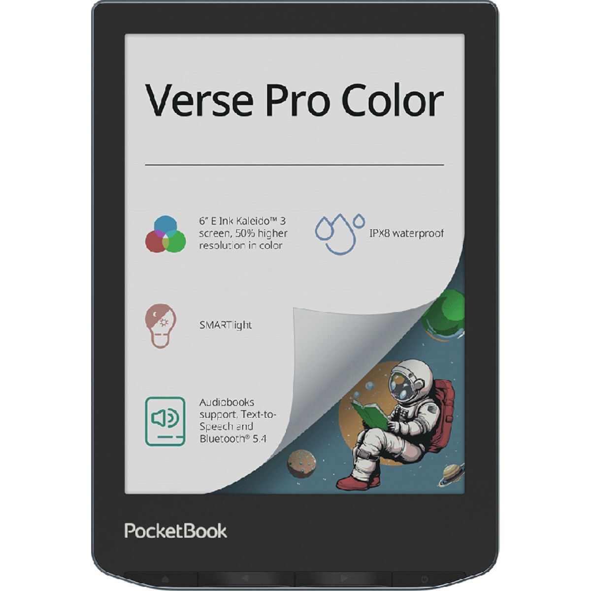 PocketBook eBook Reader PB634K3-1-WW-B / Verse Pro Color S Blue/Black - Image 1