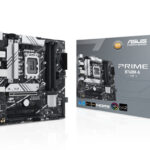 Asus Motherboard 90MB1D00-M1EAYC / PRIME B760M-A D4-CSM Black