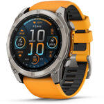 Garmin Wearable 010-02905-11 / fenix 8 Sapphire L Grey/Orange