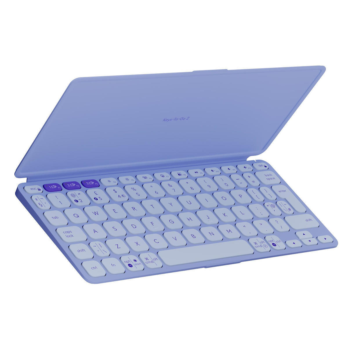 20240904133646_logitech_920_012986_asyrmato_pliktrologio_agliko_us_mov.jpeg Logitech Keyboard 920-012986 / Keys-To-Go 2 Purple - Image 1