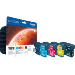 Brother Ink LC1100HYVALBP / LC-1100HYVALBP Multipack in Blister BK,C,M,Y