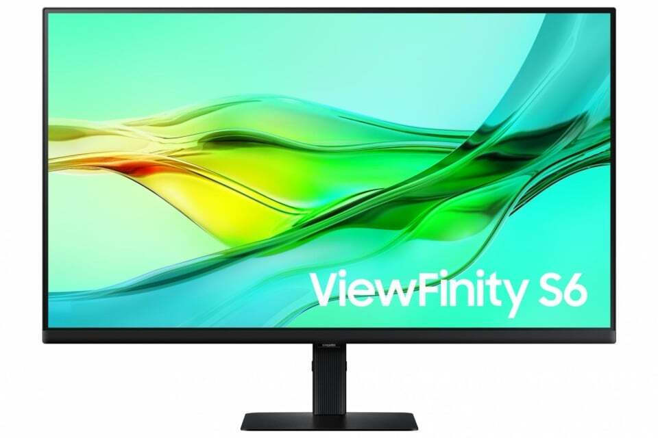 20240918150322_samsung_viewfinity_s6_s60ud_ips_hdr_monitor_qhd_2560by1440_me_chrono_apokrisis_5ms_gtg.jpeg Samsung Monitor LS32D600UAUXEN / ViewFinity LS32D600UAU Black - Image 1
