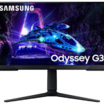 Samsung Monitor LS24DG300EUXEN / Odyssey LS24DG300EU Black" "(24 ")""