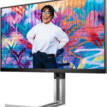 AOC Monitor Q27U3CV / Graphic Pro Q27U3CV Black" "(27 ")""
