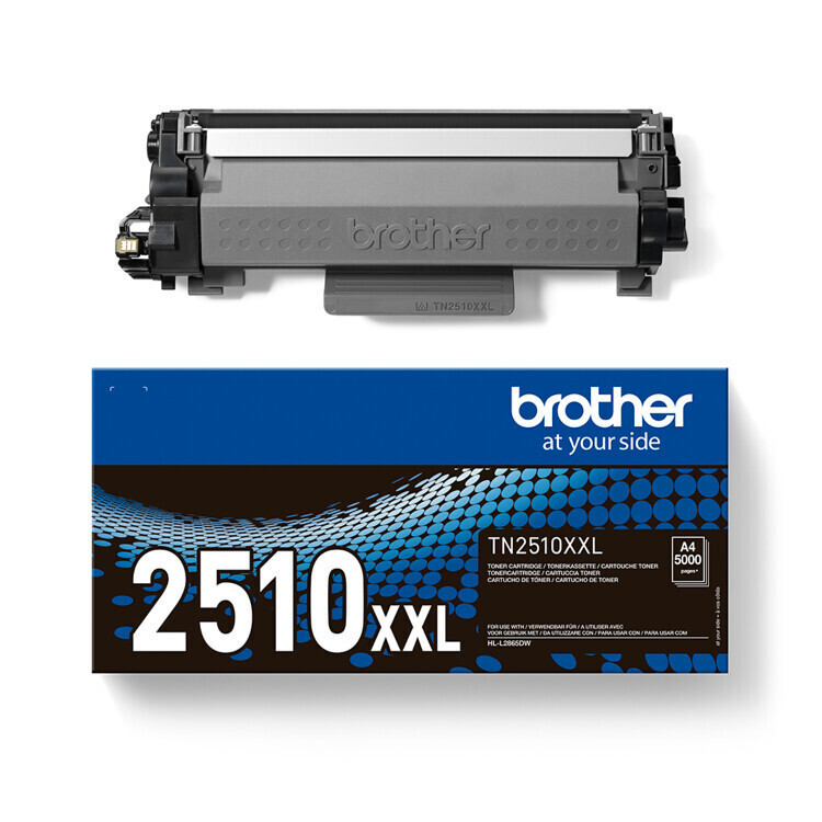 20241008155444_brother_tn_2510xxl_toner_laser_ektypoti_mayro.jpeg Brother Toner TN2510XXL / TN-2510XXL XXL Black - Image 1