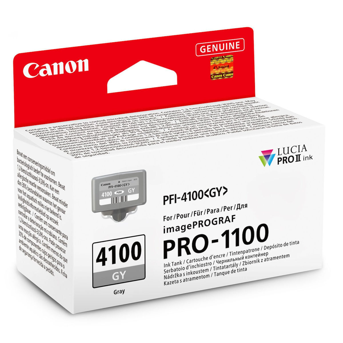 Canon Ink 6783C001 / PFI-4100 GY Gray - Image 1